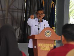 Kalapas Pekanbaru Hadiri Pembukaan Program Rehabilitasi Sosial Narkotika Tahun 2025 bagi Warga Binaan Lapas Perempuan Pekanbaru