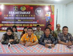 Semangat Sambut HBP ke-61, Lapas Pekanbaru Ikuti Sosialiasi Kegiatan HBP 