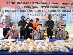 Polda Riau Ungkap Narkoba Jaringan Internasional 