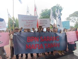 Masa 5 Desa Ramaikan ATR /BPN Jambi Tuntut Penyelesaian Konflik Tanah???