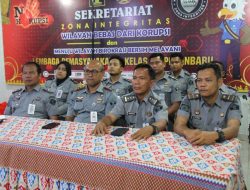 Lapas Pekanbaru Ikuti Pengarahan oleh Direktur Jenderal Pemasyarakatan Secara Daring