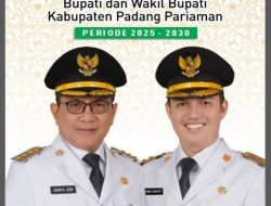Ikatan Pelajar Sungai Geringging Lintas Riau Ucapkan Selamat Kepada Bupati dan Wakil Bupati Padang Pariaman