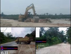 Ternyata Tidak Ada Tindak Lanjut Polres Kampar Atas Pemberitaan Galian C Ilegal Di Km11 Garuda Sakti Diduga Ada Inkam Sehingga Tutup Mata