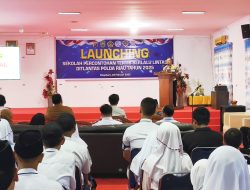 Dirlantas Polda Riau Pimpin langsung Launching Sekolah Percontohan Tertib Berlalu Lintas Tahun 2025 Ditlantas Polda Riau.