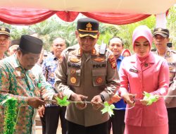 Peresmian Rumah Layak Huni Program Kerjasama UPZ Polres Siak dan BAZNAS Siak di Kampung Rawang Air Putih