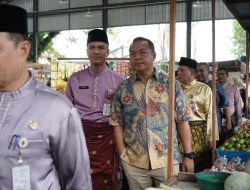 Satuan Tugas (Satgas) Pangan Polda Riau Bersama Pemerintah Provinsi (Pemprov) Riau Melakukan Pengecekan Ketersediaan Stok Dan Harga Bahan Pokok Penting (Bapokting)
