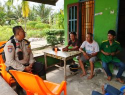 Lewat Cooling System Bhabinkamtibmas Berikan Himbauan Kamtibmas