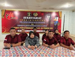 Pembangunan Zona Integritas (ZI) Menuju WBK /WBBM, Lapas Pekanbaru Ikuti Sosialisasi Pedoman Pelaksanaan Evaluasi dan Pemantauan Oleh Itjen Kemenimipas