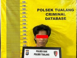 4 Pelaku Curat dan 1 Penadah di Amankan Tim Opsnal Polsek Tualang.