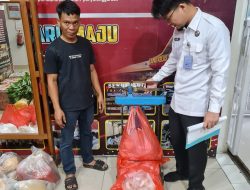 Pastikan Makanan Warga Binaan Sehat, Layak, dan Bergizi, Petugas Lapas Pekanbaru Periksa Bahan Makanan