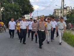 Pastikan Arus Mudik Aman DIRLANTAS POLDA Riau Tinjau Komdisi Jembatan Ujung Batu Rokan Hulu