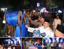 Malam  Takbiran Sambut Idul Fitri 1446 H Di Siak Berlansung Meriah