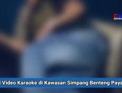 Viral Video Karaoke di Kawasan Simpang Benteng Payakumbuh