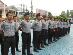 Lapas Pekanbaru Laksanakan Apel Pagi Perdana Pasca Libur Hari Raya Idul Fitri 1446 H
