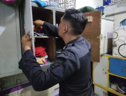 Respon Cepat Terhadap Aduan Masyarakat, Lapas Pekanbaru Langsung Gelar Razia Insidentil Kamar Hunian Warga Binaan