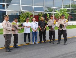 Polsek Tualang Kembali Melakukan Penanaman Bibit Pohon di PT. Pelindo