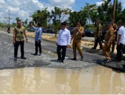 Gubernur Perintahkan Perbaikan Segera !!!Jalan Sudirman Ujung Pekanbaru Mengkhawatirkan,