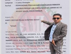 Diduga Kinerja Polres Solok Tidak Profesional, Proporsional dan Tidak Presisi, Law Firm YK& Partner Layangkan Surat ke Irwasda dan Kabid Propam Polda Sumbar