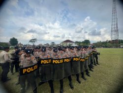 Polda Riau Latihan Taktis Hadapi May Day 2025 Fokus Pada Pendekatan Humanis 