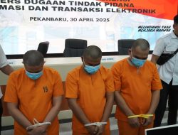Direktorat Reserse Kriminal Khusus (Ditreskrimsus) Polda Riau Berhasil Mengungkap Sindikat Pemalsuan Dokumen Resmi Milik Pemerintah