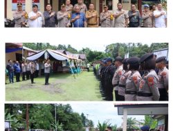 Kapolda Sulut Cek Kesiapan PSU Di Essang Dan Menjunjung Tinggi Netralitas