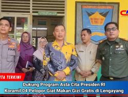 Dukung Program Asta Cita Presiden RI, Koramil 04 Jadi Pelopor Dalam Giat Makan Gizi Gratis di Lengayang