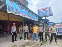 Patroli Gabungan TNI-Polri, Satpol PP, dan Deteksi Aksi Amankan Peringatan May Day 2025 di Perawang.