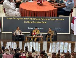 Hadiri FGD, Kapolda Sumbar : Sepakat Satukan Langkah Menekan Peredaran Narkoba