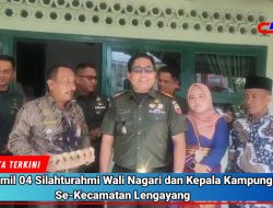 Danramil 04 Silaturahmi Walinagari dan Kepala Kampung se-Kecamatan Lengayang