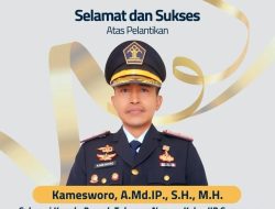 Resmi Dilantik, Kamesworo Resmi Lanjutkan Estafet Kepemimpinan untuk Majukan Rutan Sampang