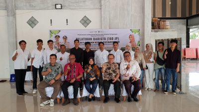 Pokir Nela Abdika Zamri, Blk Payakumbuh Nakertrans Sumbar Gelar Pelatihan Barista di Tanjuang Pati