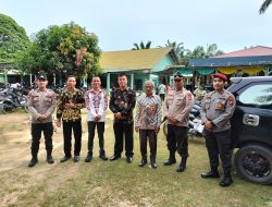 Polsek Tualang Amankan Ibadah Kenaikan Isa Al-Masih di Sejumlah Gereja