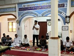 Dihadiri Bupati Sijunjung, Masyarakat Jorong Bukik Gombak Nagari Padang Laweh Adakan Syukuran Sedekah Usai Panen Padi