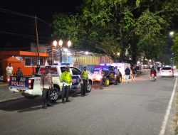 Cegah Tindak Kriminal dan Balap Liar, Polsek Tualang Tingkatkan Patroli Sampai Tengah Malam di Titik Rawan Tindak Pidana