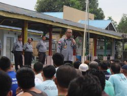 PERERAT HUBUNGAN DENGAN WBP : KALAPAS BANGKINANG TEKANKAN PESAN MORAL DAN DISIPLIN