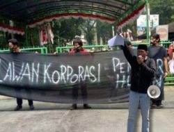 Ikatan Pemuda dan Mahasiswa Kecamatan Siak Hulu Demo Didepan Kantor Kementerian LHK RI, Desak Satgas PKH Segel Lahan PT. Wasundari Indah