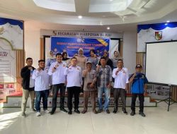 Maksimalkan program dan kepengurusan, Karang Taruna kec. Marpoyan damai laksanakan rapat pleno.