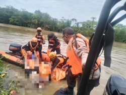 Remaja Inisial AF Usia 17 Tahun Yang tenggelam Di Sungai Siak Akhirnya Di Temukan