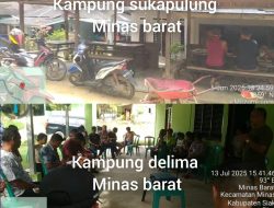 Ridho Rizki Anggota DPRD Siak kec Minas angkat bicara terkait penerangan PLN di  kampung sukapulung dan kampung delima Minas barat yang tak kunjung terang