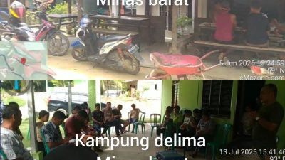 Ridho Rizki Anggota DPRD Siak kec Minas angkat bicara terkait penerangan PLN di  kampung sukapulung dan kampung delima Minas barat yang tak kunjung terang