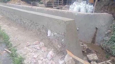 Pondasi Diatas Pondasi, Proyek Peningkatan Jaringan Irigasi Bandar Kabau Subarang Batuang Tuai Sorotan