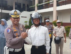 Ditlantas Polda Riau Tanamkan Budaya Tertib dan Cinta Lingkungan Lewat Police Goes To School*