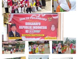 Sangat meriah HUT RI yang ke 80 Di SDN 119 dengan perlombaan murid,guru dan orang tua murid