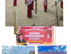 Sukses nya gelar Upacara 17 agustus 2025 hari kemerdekaan ke 80 SDN 119 Pekanbaru