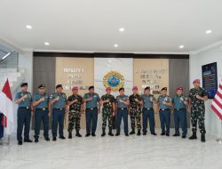 Kunjungan Kerja dan Pasmar 1 ke Satuan TNI AL Wilayah Sumatera Utara