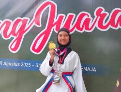 Luar Biasa Lagi-lagi Si cantik dari Riau mengukir Prestasi Ajang Kejuaraan Taekwondo Championship Kajati Riau CUP II