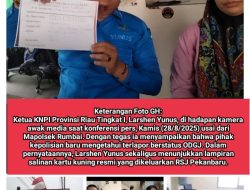 Penyidik Ngaku Baru Tahu Sepria ODGJ: Larshen Yunus Murka, Desak Kapolda Riau & Kapolresta Pekanbaru Bertanggung Jawab – Polsek Rumbai Pesisir Nekat Penjarakan ODGJ, Langgar Pasal 44 KUHP & Pasal 39/2023, KNPI Riau Tegaskan Ini Kriminalisasi Kejam yang Harus Diusut Tuntas!