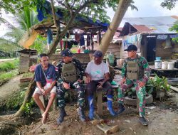 Satgas Yonif 131 Peduli Kesehatan Warga Perbatasan Papua