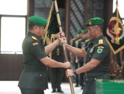 Mayjen TNI Cristian Kurnianto Tehuteru Memegang Tongkat Komando Pangdam “Lanjutkan Pengabdian di Bumi Kasuari
