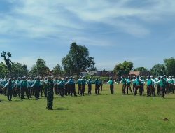 Latihan Baris-Berbaris Momentum Babinsa Tanamkan Disiplin dan Nasionalisme Pada Siswa